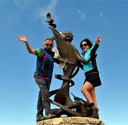 All’Angelo di CIMA CADELLE (2483 m) dalla Baita del Camoscio (1750 m) il 23 giugno 2018 - FOTOGALLERY